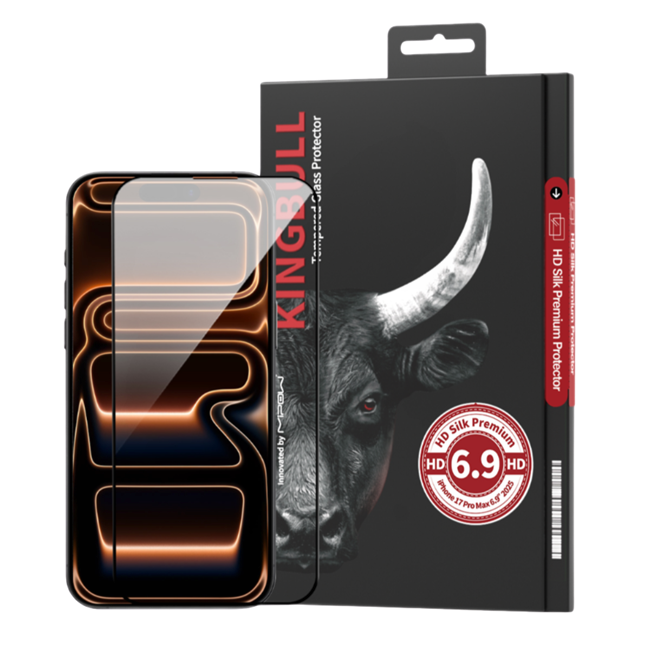 Miếng dán kính cường lực iPhone 17 Pro Max Mipow BJ704-BK